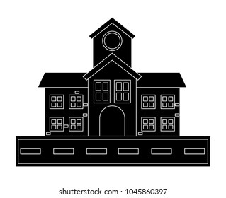 school building icon
