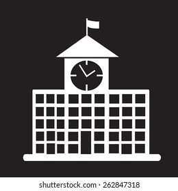 school building icon 