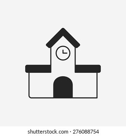 school building icon