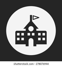 school building icon