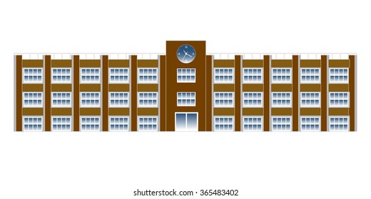 School school building icon