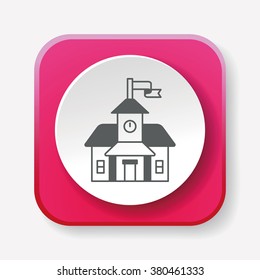 school building icon