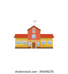 School building icon