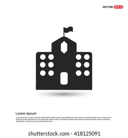 school building icon