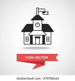 school building icon