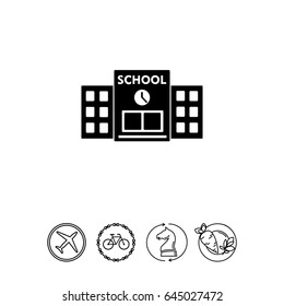 School Building Icon