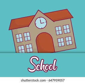 school building icon