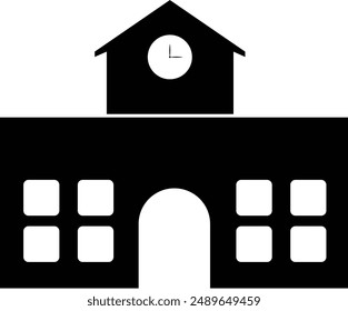 Schulgebäude Icon eps-Format