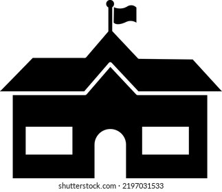icono de construcción de escuela logotipo ilustraciones vectoriales plantilla.eps
