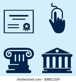 School Building Icons