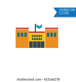 school building icons