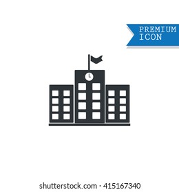 school building icons
