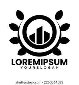 school building logo design vector