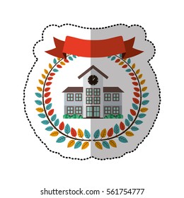 School building symbol