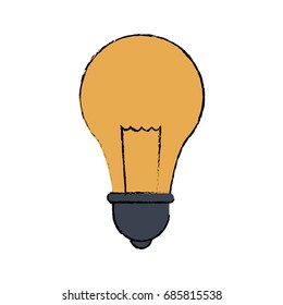 school bulb idea creativity innovation icon