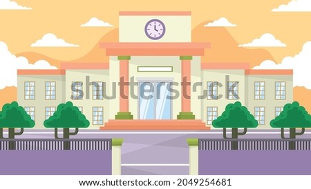 School Bulding -  Exterior Scenes