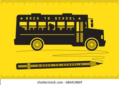 School bus back to school