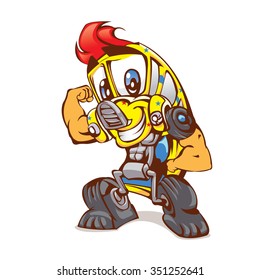 School bus cartoon
