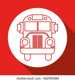 School bus design , vector illustration