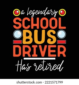 School Bus Driver Retirement Gift Bus Operator
