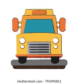 School bus frontview