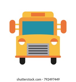 School bus frontview