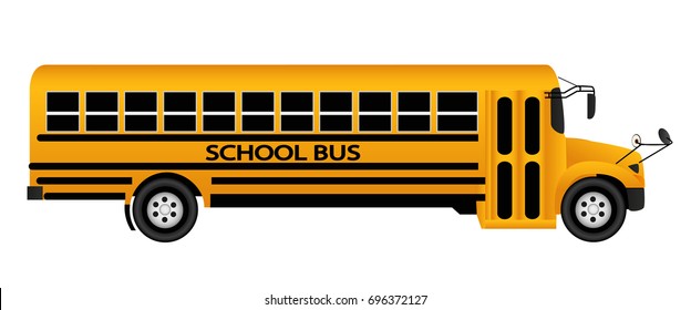 School bus graphic vector