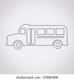 School Bus Icon