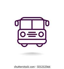 school bus icon