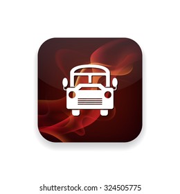 school bus  icon