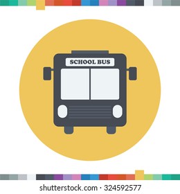 School bus icon.