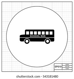 School Bus Icon