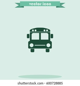 School bus icon.