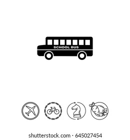 School Bus Icon