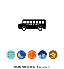 School Bus Icon