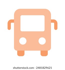 School bus icon easy to use and download