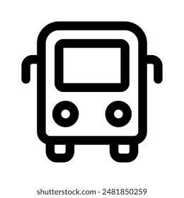 School bus icon easy to use and download