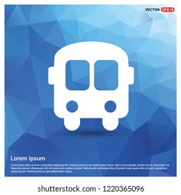 School Bus Icon - Free vector icon