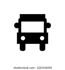 school bus icon logo