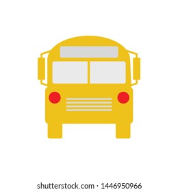 school bus icon. Logo element illustration. school bus design. colored collection. school bus concept. Can be used in web and mobile