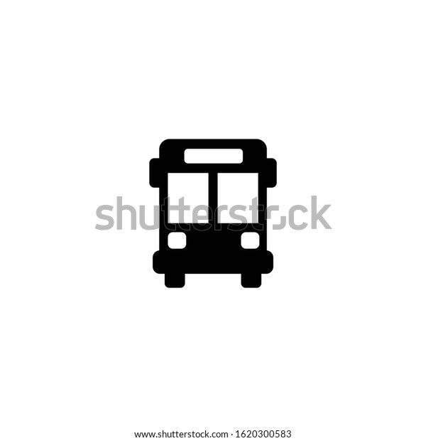 school bus icon symbol logo\
vector