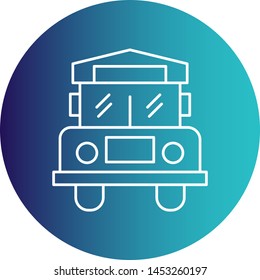 School Bus icon for your project
