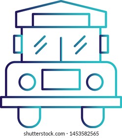 School Bus icon for your project
