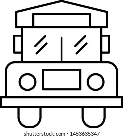 School Bus icon for your project
