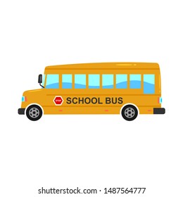 School Bus Illustration Clipart Vector