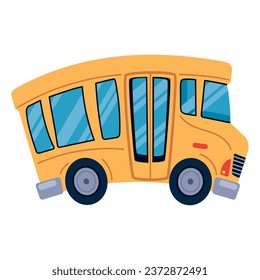 school bus isolated design illustration