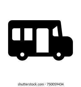 school bus on isolated background