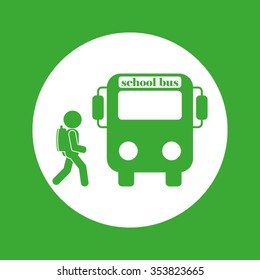school bus, pupil