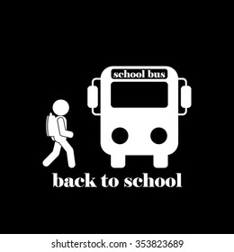 school bus, pupil
