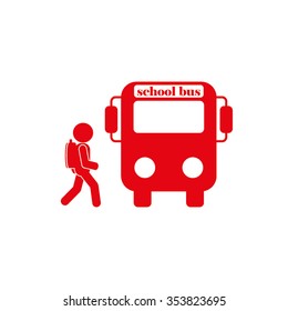 school bus, pupil